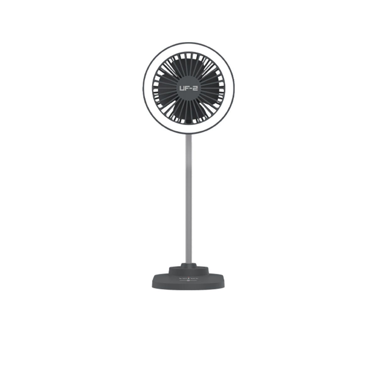 Veho UF-2 USB 3-in-1 Desktop Fan Smartphone Charger & LED Lamp