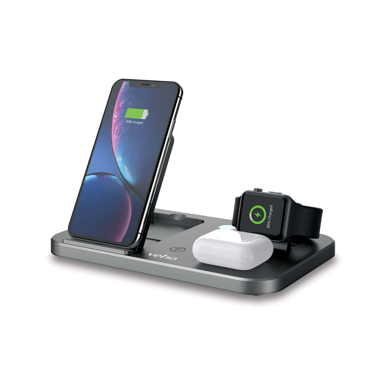 Veho DS-7 Qi wireless multi-charging station