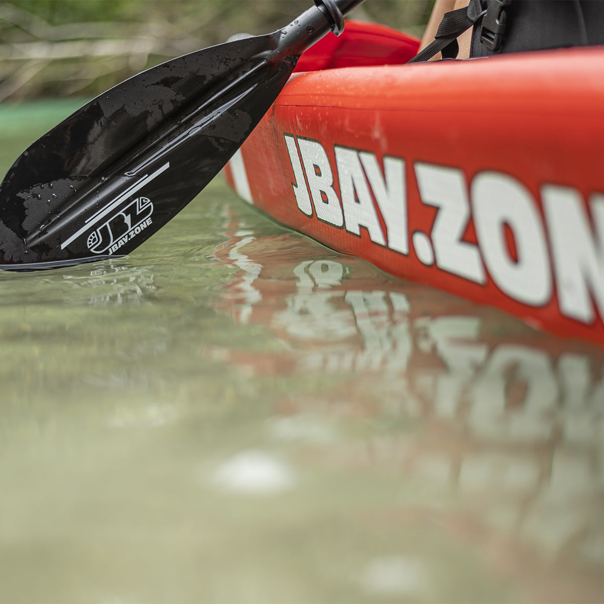 JBAY.ZONE 330 Single Seater Inflatable Canoe Kayak