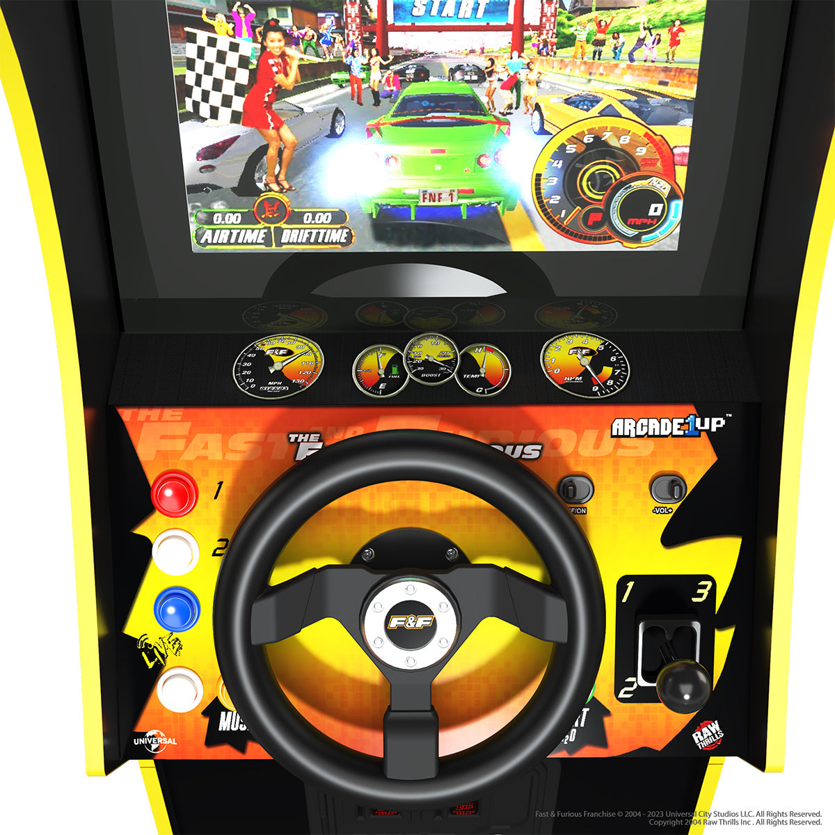 Arcade1Up The Fast &amp; The Furious Deluxe Arcade Game