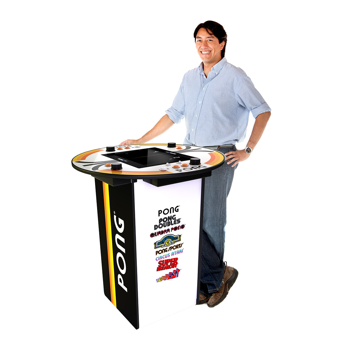 Arcade 1Up Pong 4-Spieler-PUB-Tisch