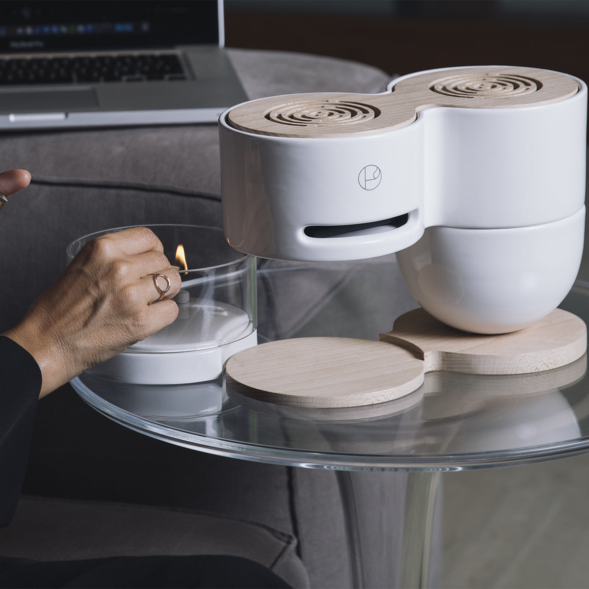 Pelty Bluetooth Speaker White