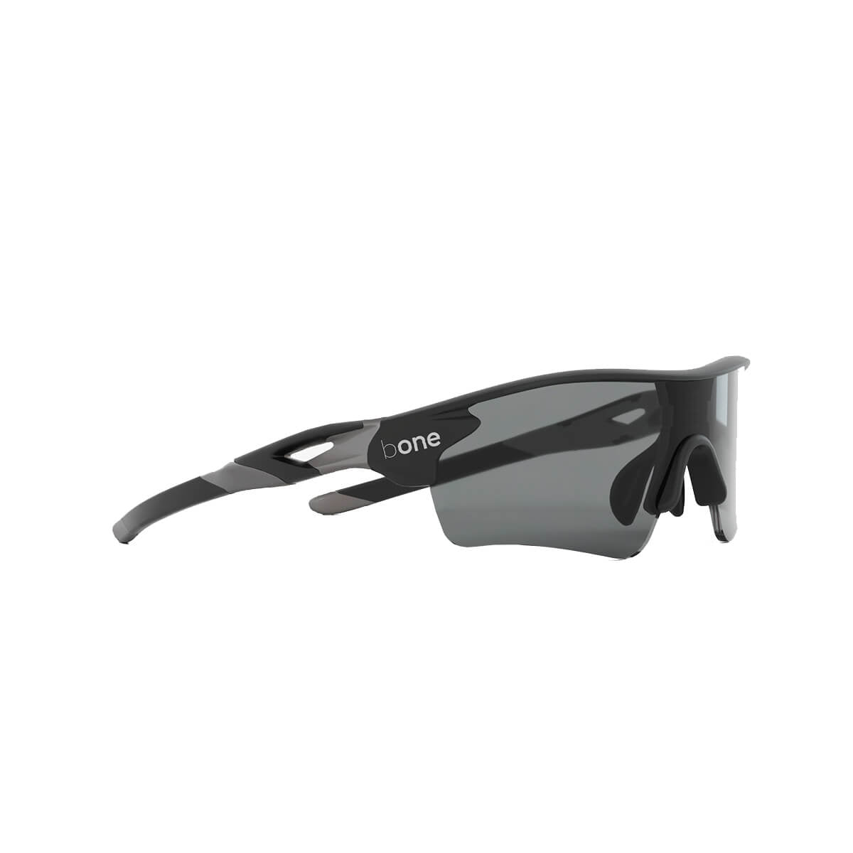 bONE Tech SunBRKR Glasses Platinum GRAY MATT