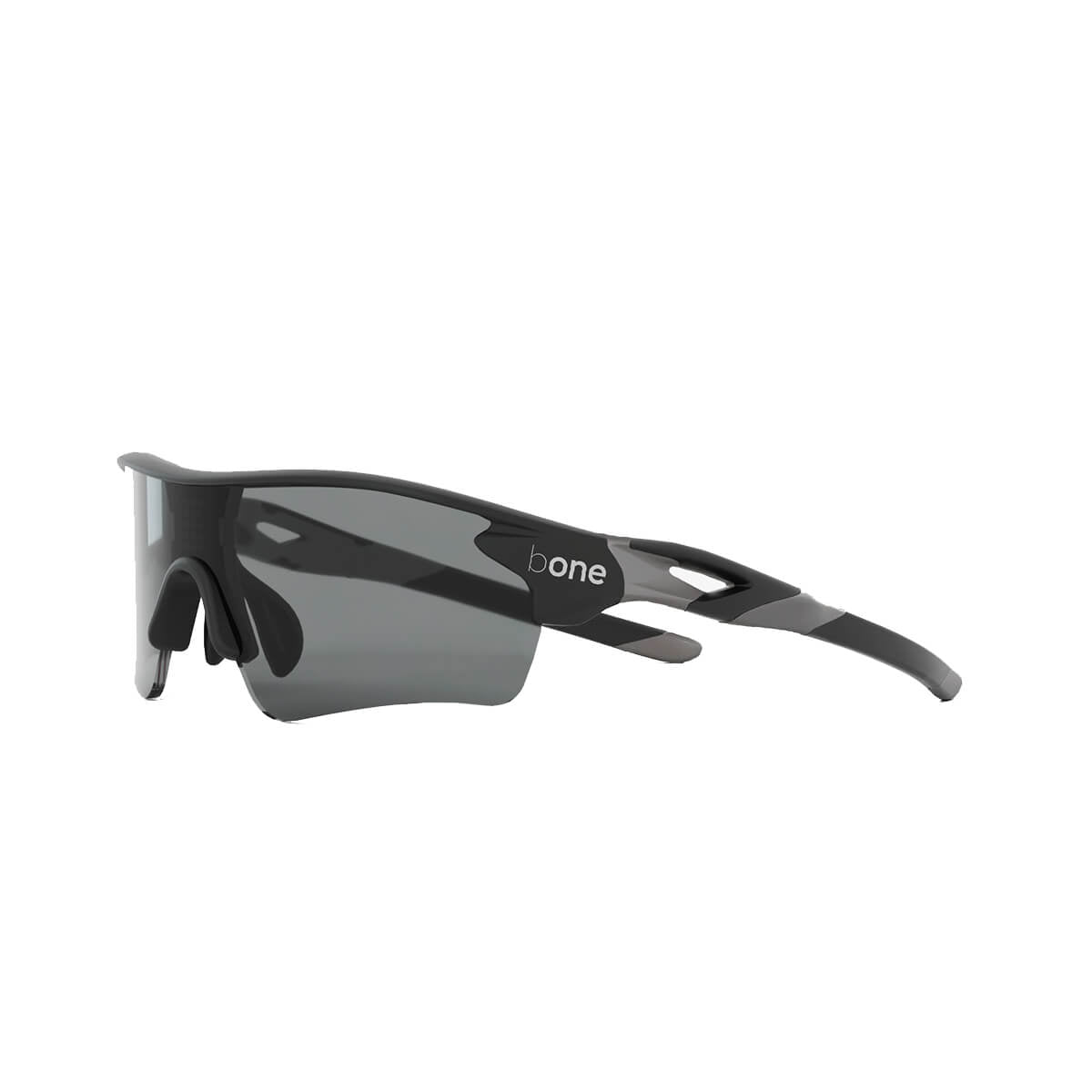 bONE Tech SunBRKR Glasses Platinum GRAY MATT