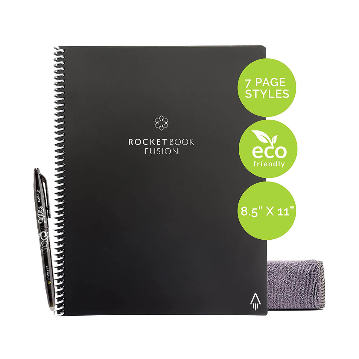 Rocketbook Fusion Letter A4 Infinity Schwarz