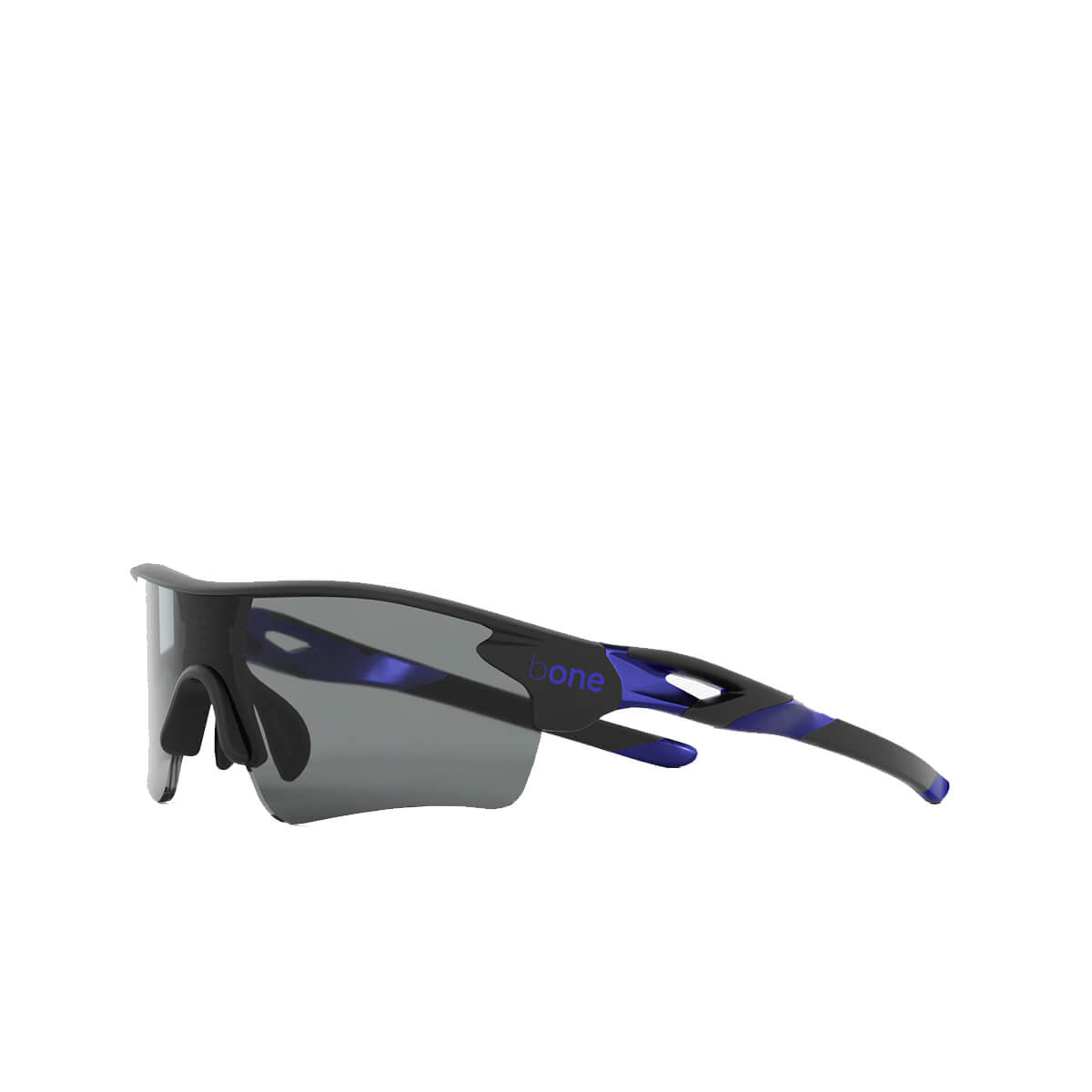 bONE Tech SunBRKR Glasses Platinum BLUE METALLIC